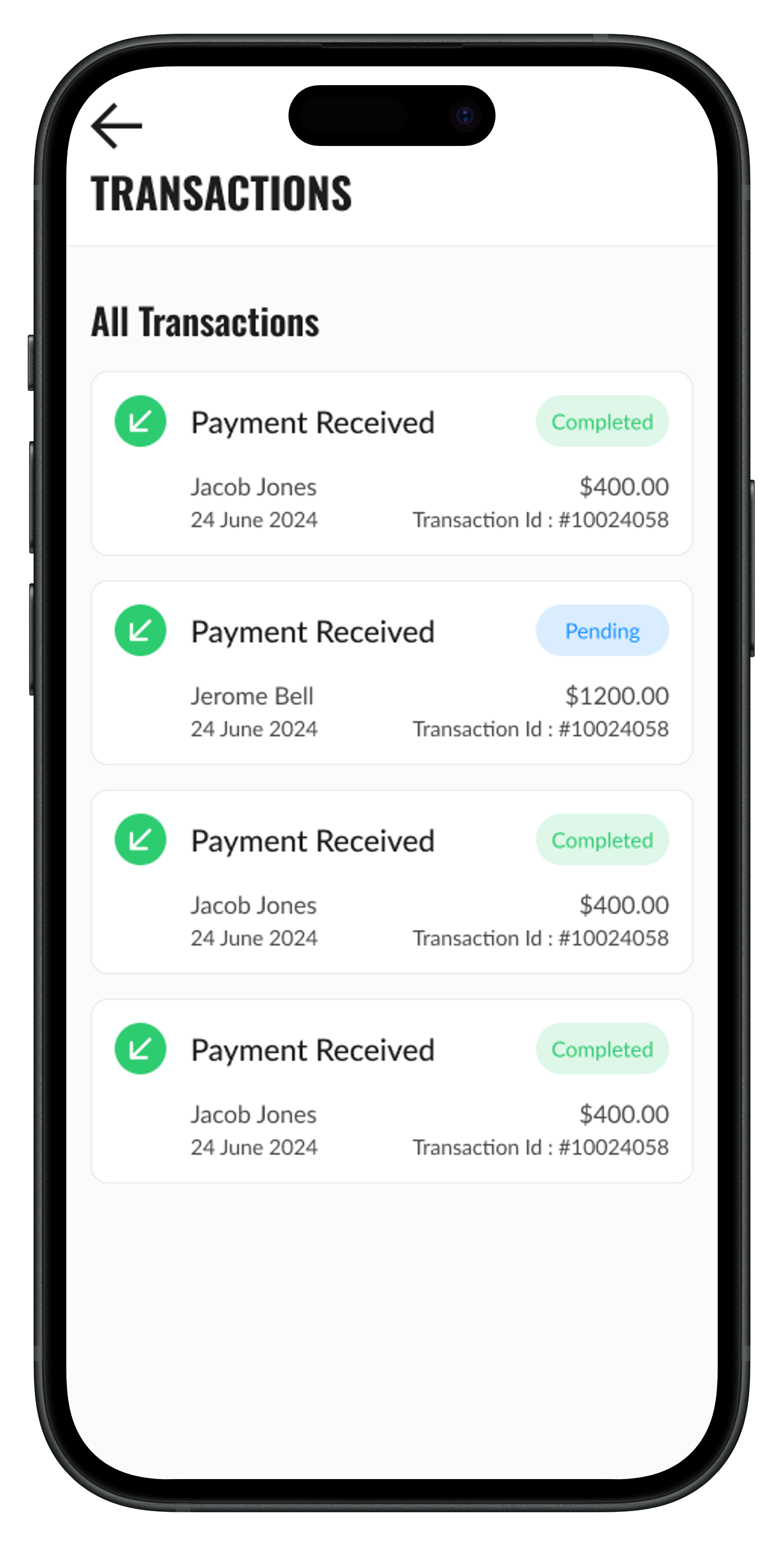 Transaction and payment management